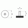 low profile adjustable feet [020] (020310069901)