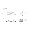 PCB spacer [100-4] (100405000002)