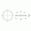 SAE Flange seals [178-3] (178105903320)