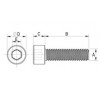 Socket head screw metal DIN 912 [340-m] (340053041553)